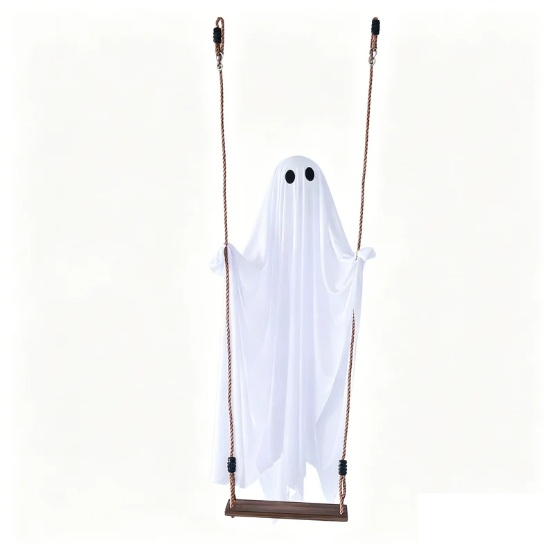 Kinder-Halloween-Kostümkleid mit Schnürmieder, Tüllrock und gestreiften Kniestrümpfen