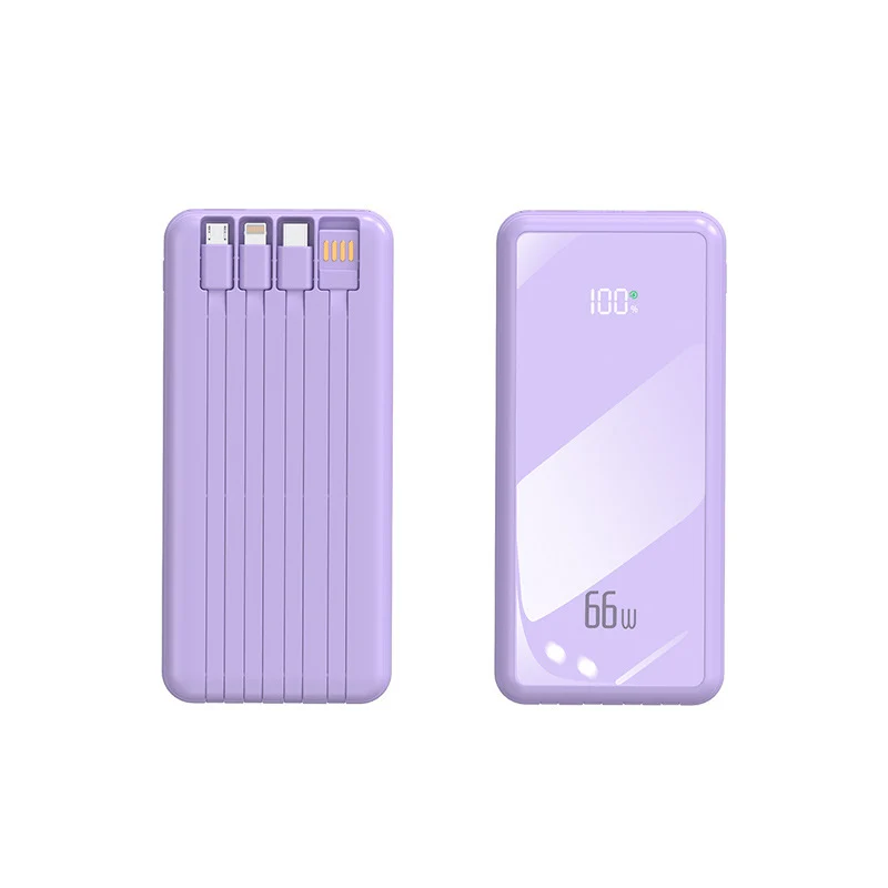Ultraschlanke Powerbank mit mehreren Ladeoptionen Skanto