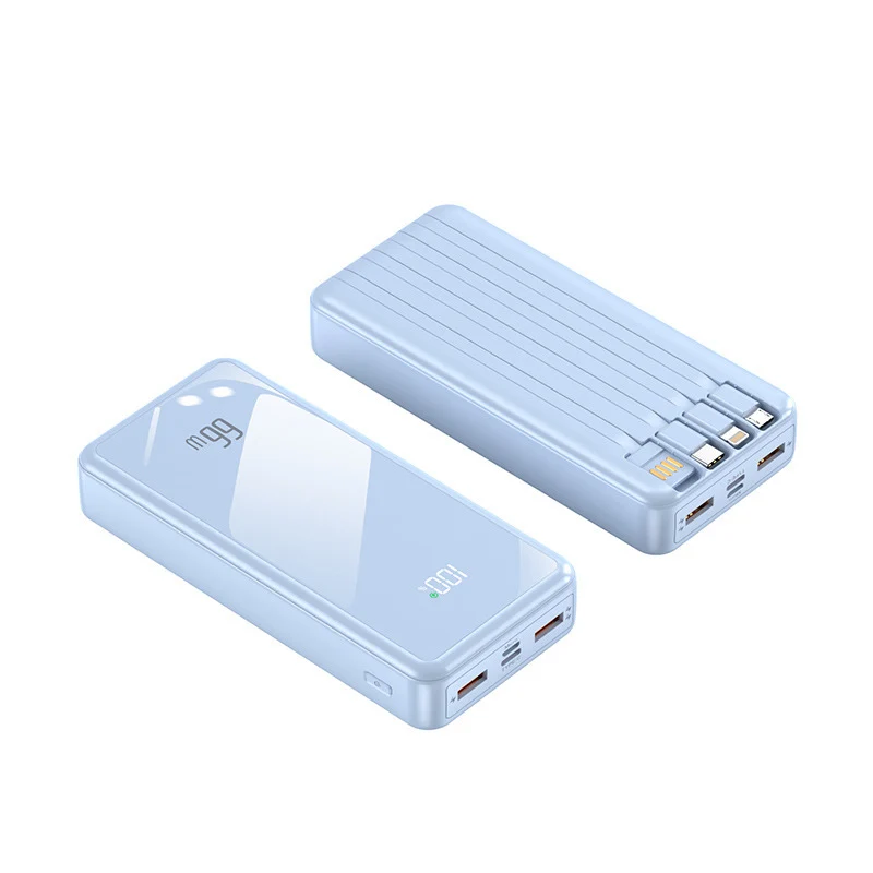 Ultraschlanke Powerbank mit mehreren Ladeoptionen Skanto
