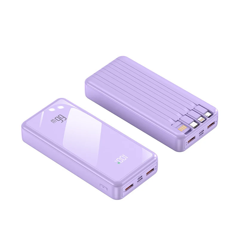 Ultraschlanke Powerbank mit mehreren Ladeoptionen Skanto