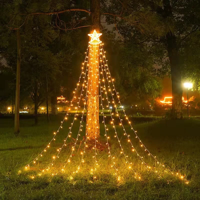 LED-Weihnachtsbaumbeleuchtung Deko Brehn