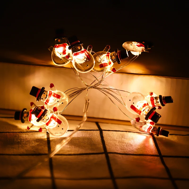 LED Weihnachtsmann Lichterkette Brehn