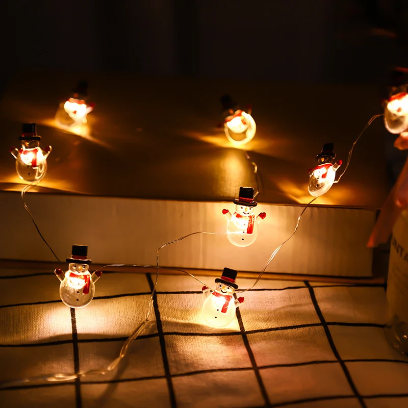 LED Weihnachtsmann Lichterkette Brehn