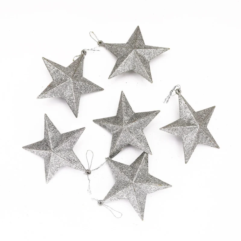 Glitter Stern Ornamente Brehn