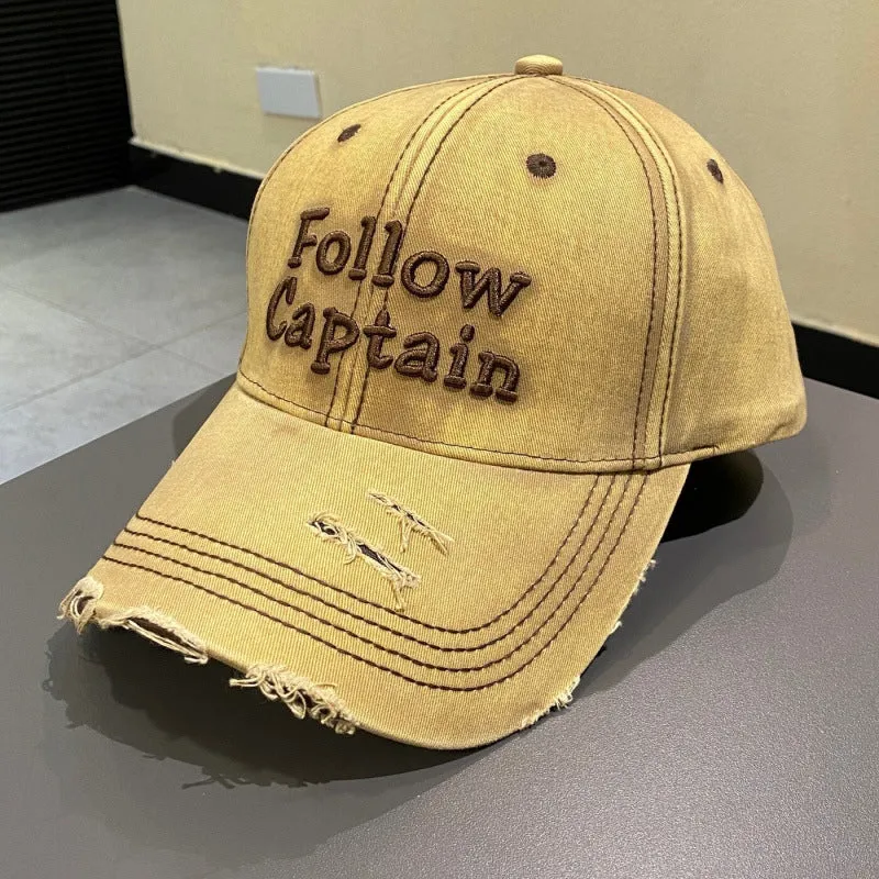 Herren Vintage Baseballkappe im Used-Look Skanto