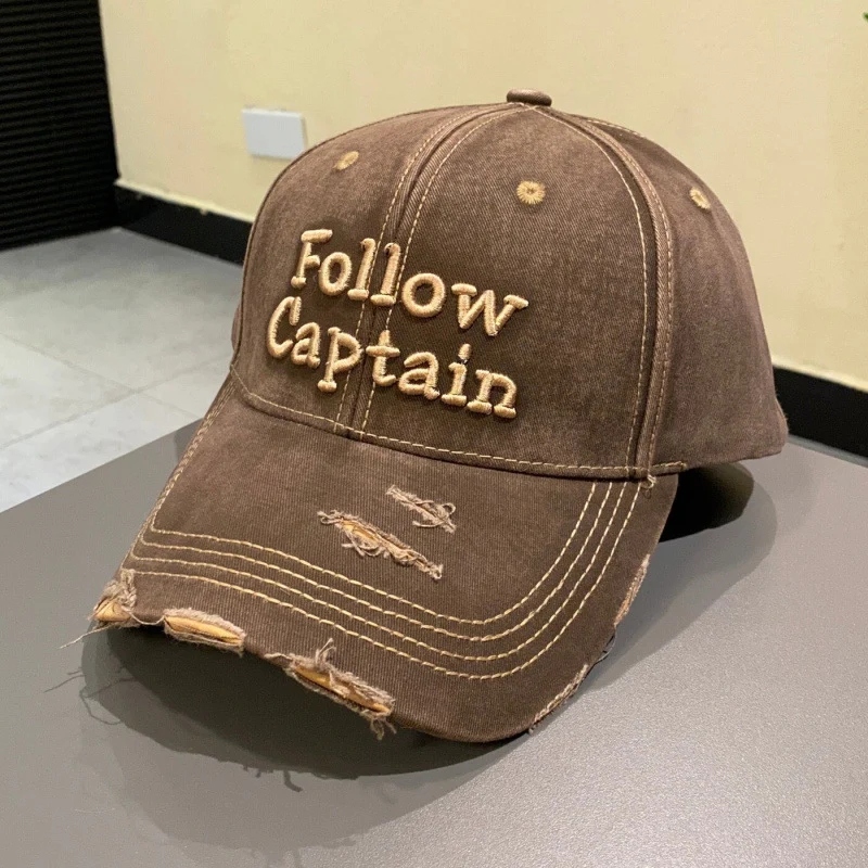 Herren Vintage Baseballkappe im Used-Look Skanto