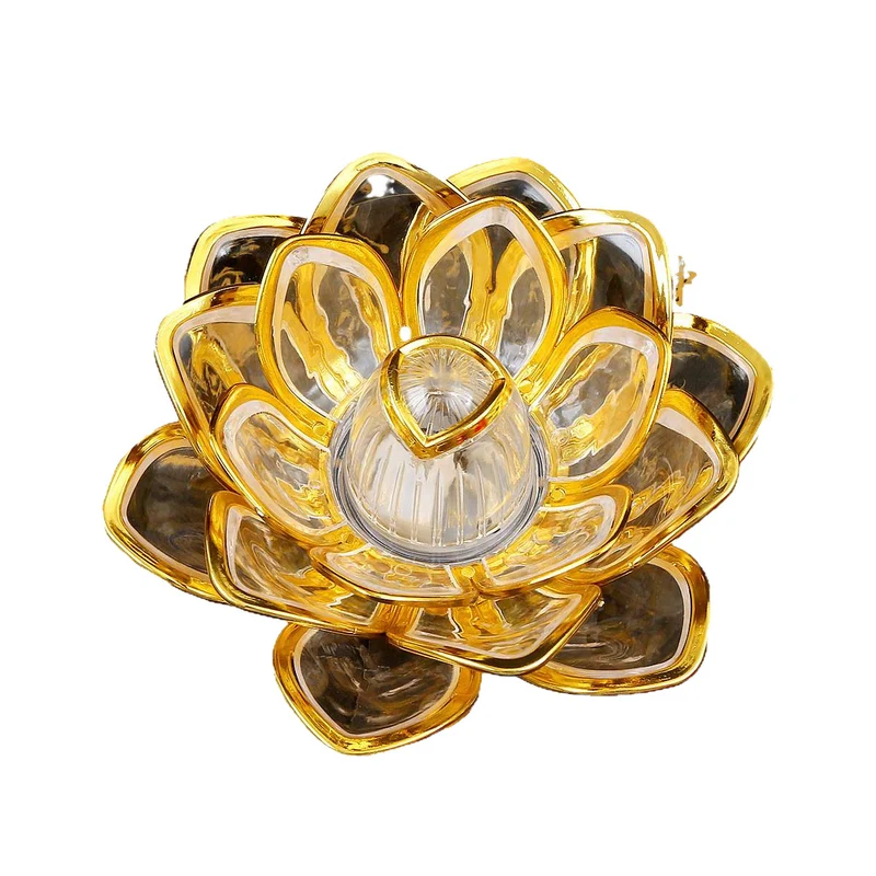 LED Lotusblumen Tischleuchte