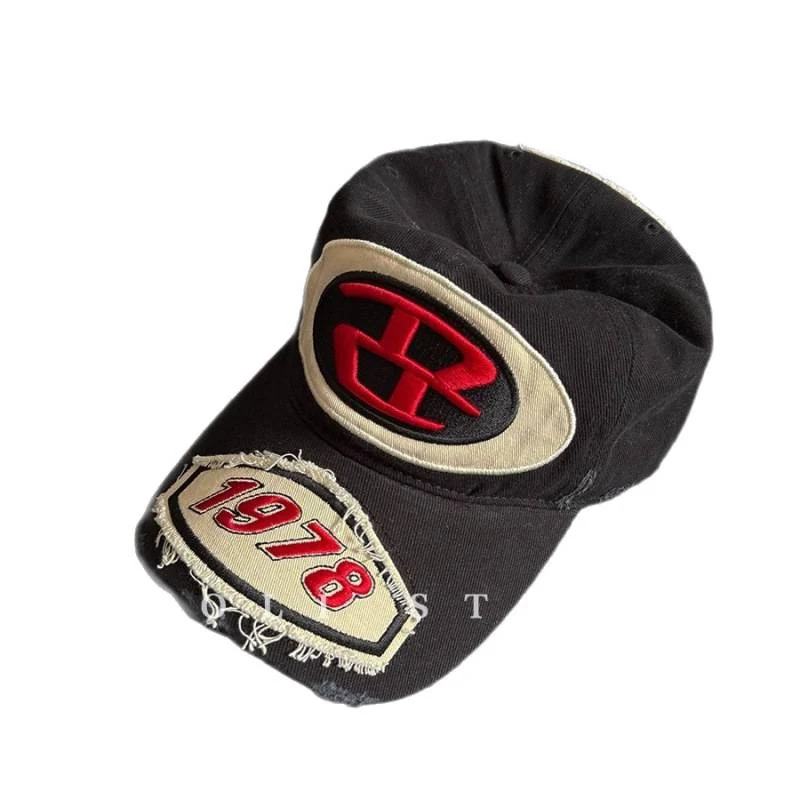 Herren Baseballkappe im Used-Look mit Grafik-Logo Skanto