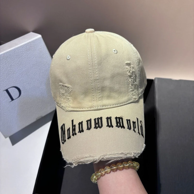 Herren Baseballkappe mit Used-Grafik Skanto