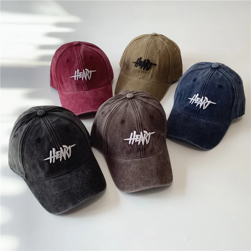 Lässige Distressed-Kappe für Damen Skanto