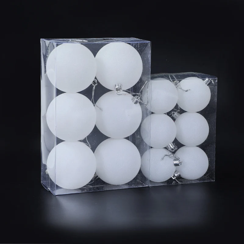 Frosted Decorative Ball Ornaments Brehn
