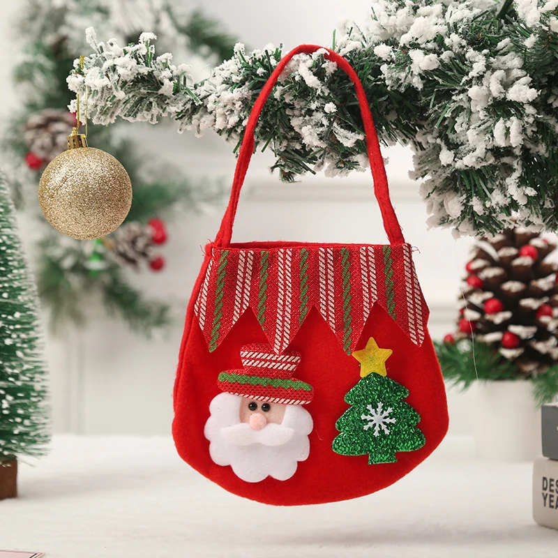 Festliche Feiertagsthemen-Filztasche Brehn