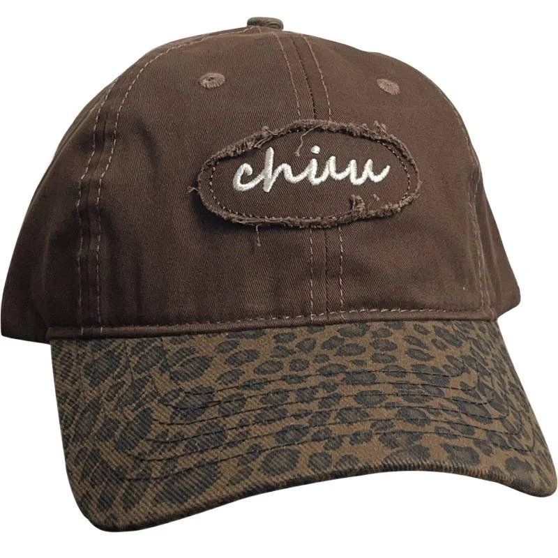 Lässige Damen-Baseballcap mit Animal-Print Skanto
