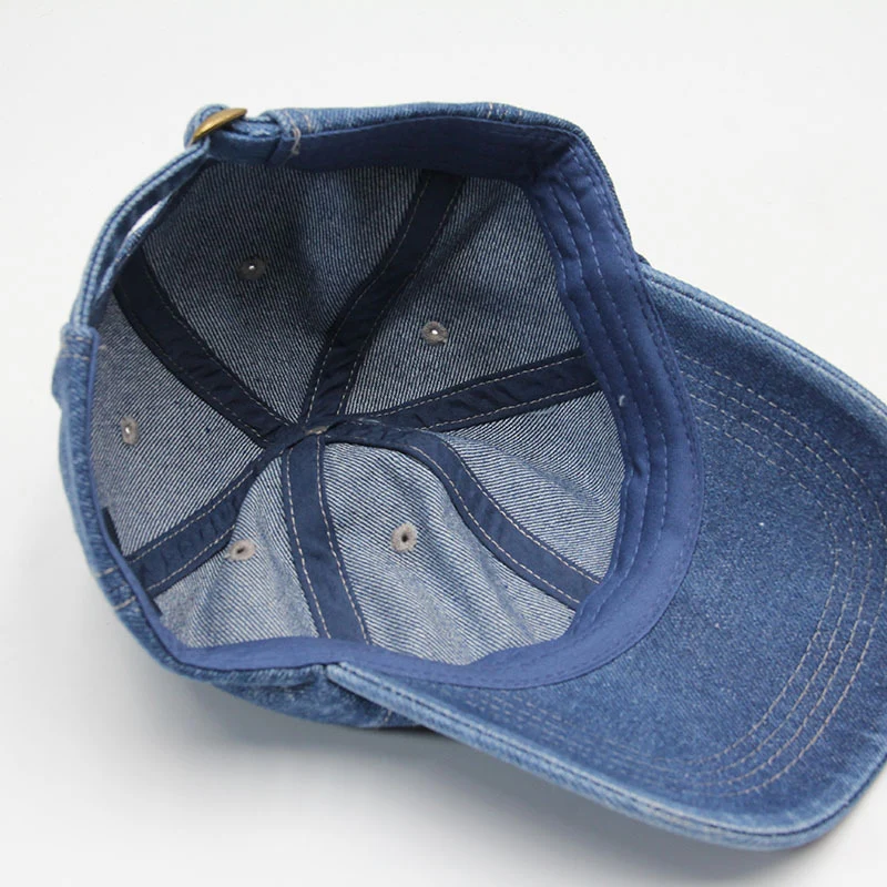 Lässige, verstellbare Damen-Baseballcap aus Denim Skanto