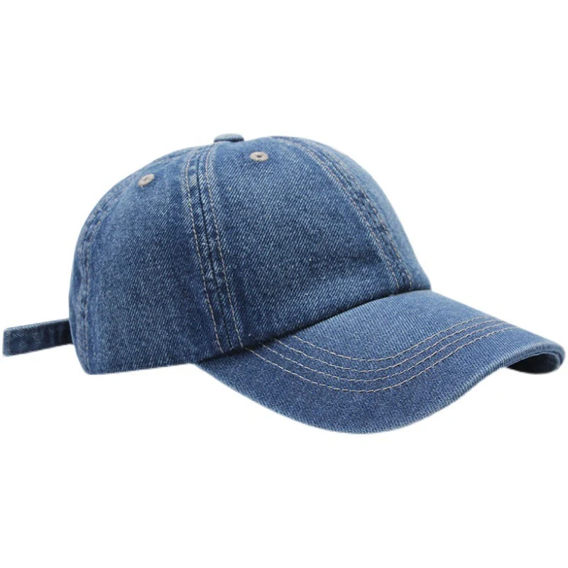 Lässige, verstellbare Damen-Baseballcap aus Denim Skanto