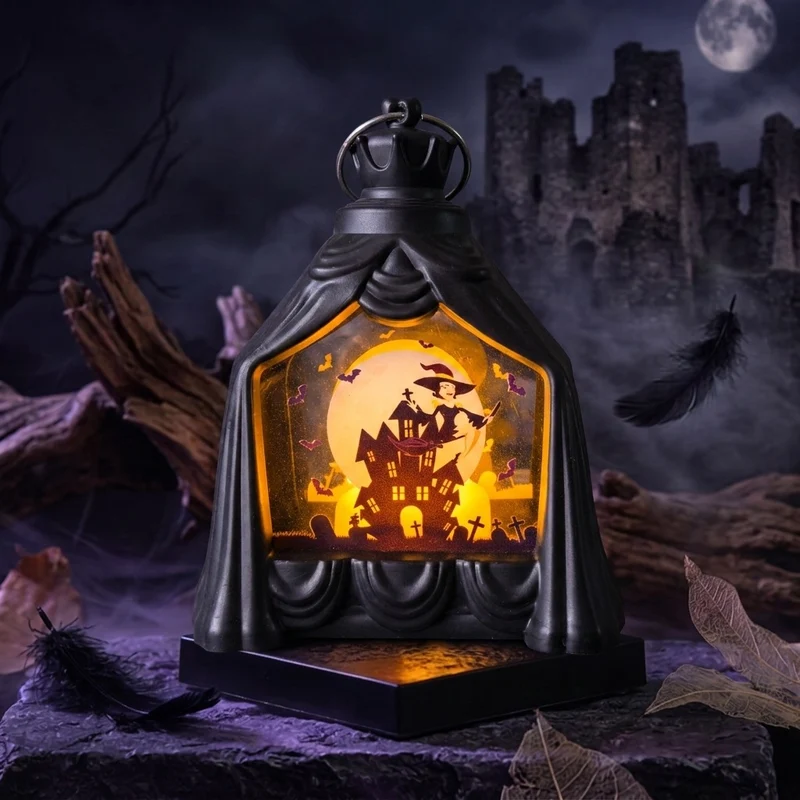 Gruselige Halloween-Laterne