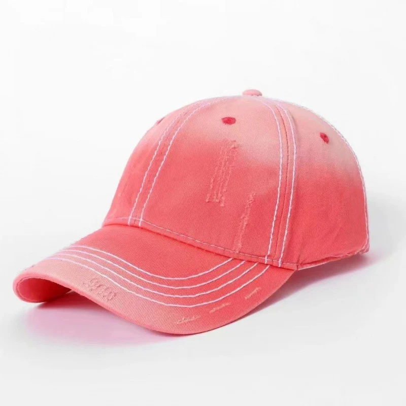 Herren Klassische Distressed Baumwoll-Baseballkappe Skanto