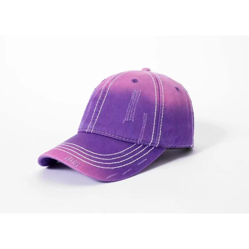 Herren Klassische Distressed Baumwoll-Baseballkappe Skanto