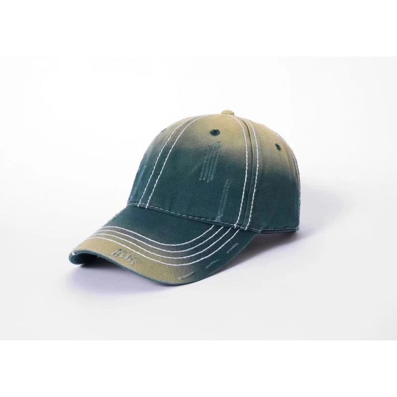 Herren Klassische Distressed Baumwoll-Baseballkappe Skanto