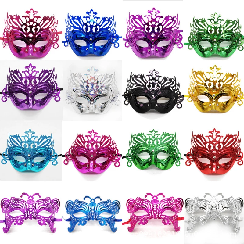 Elegante venezianische Maskerade Maske Brehn