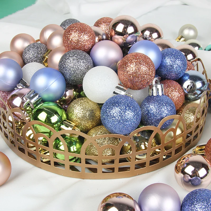 Elegante bruchsichere Weihnachtsbaum Ornament Set Brehn