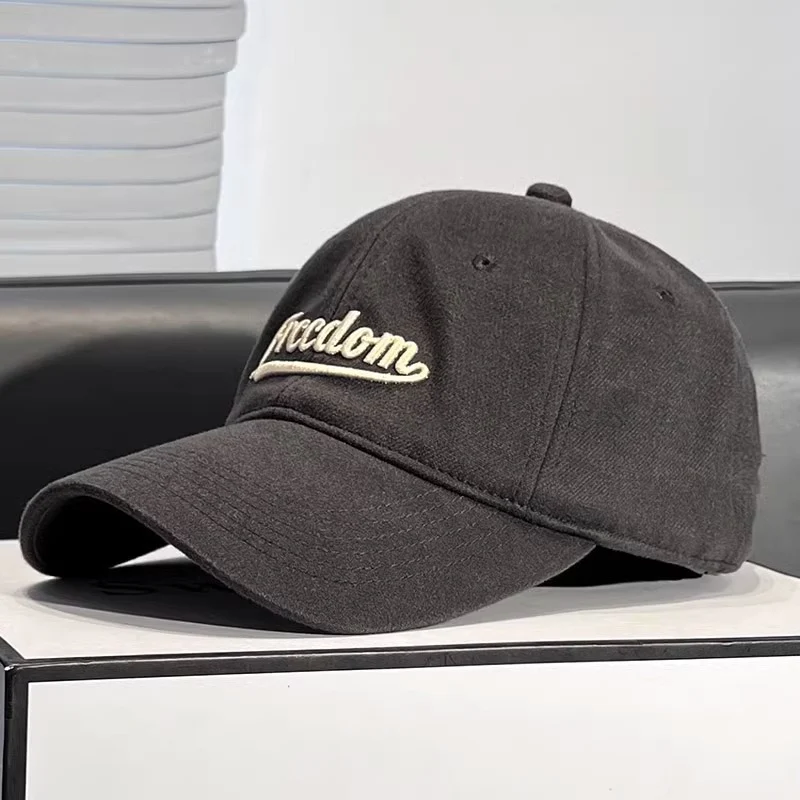 Herren Freizeit Baseballkappe mit Freedom-Stickerei Skanto