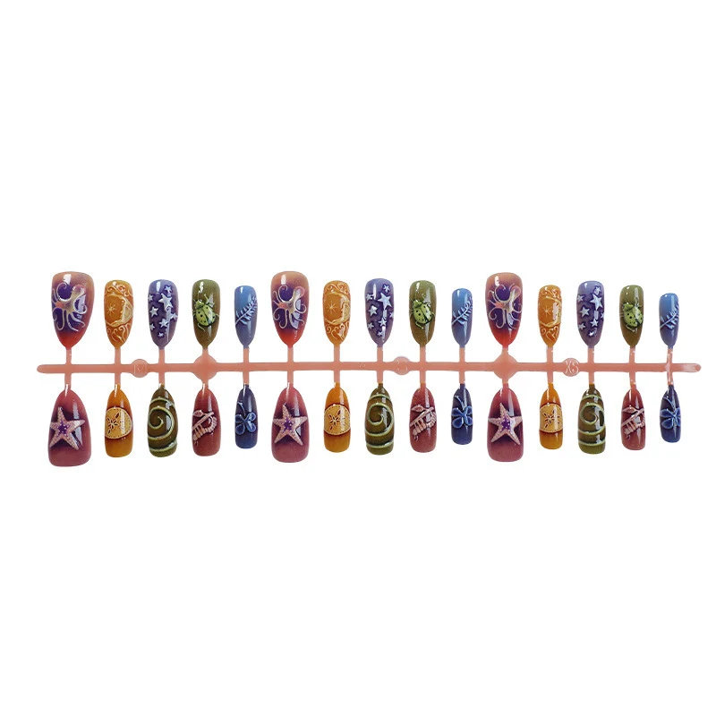 Künstlerisches Skulptiertes Nagelkunstset Brehn