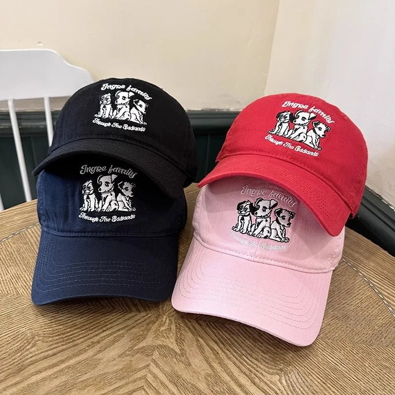 Damen Bestickte Baseballkappe mit Tiermotiv Skanto