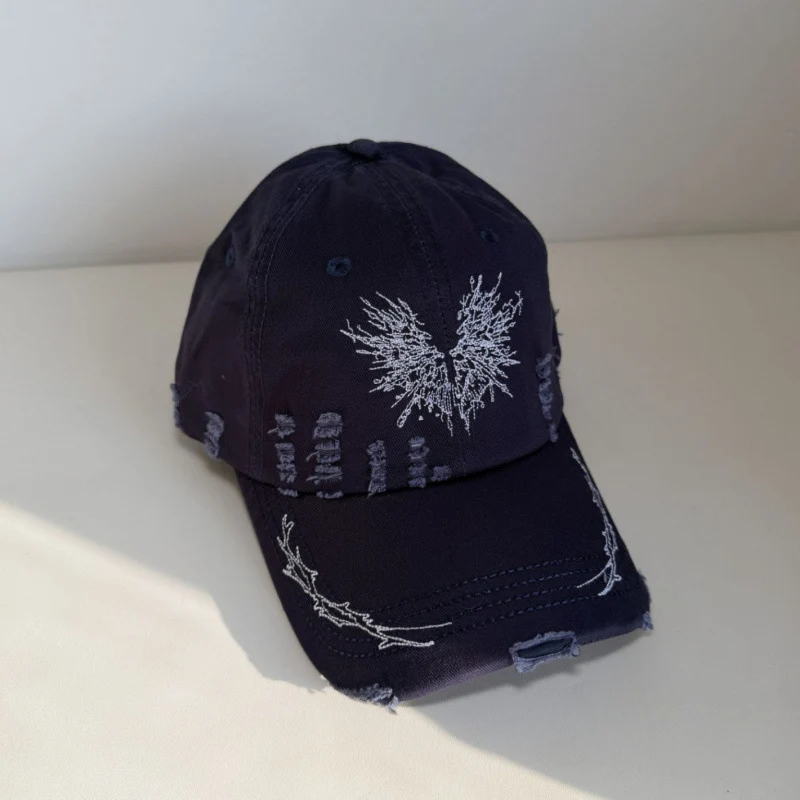 Damen Snapback Cap im Used-Look mit Grafik Skanto