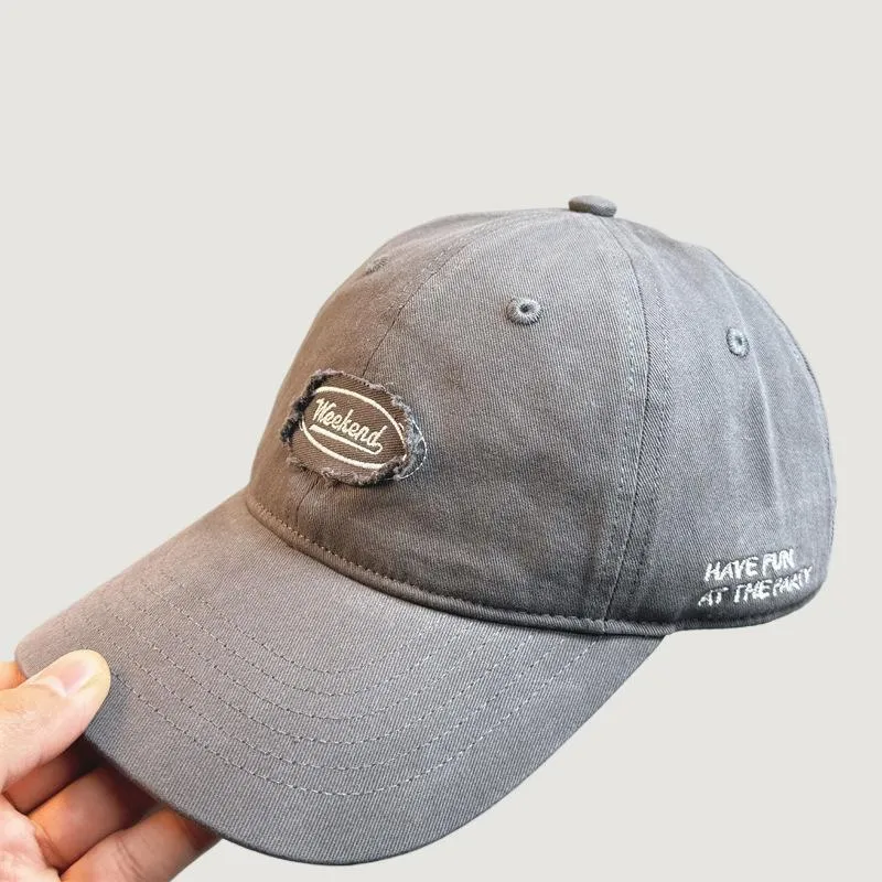 Herren Freizeit Baseballkappe im Used-Look bestickt Skanto