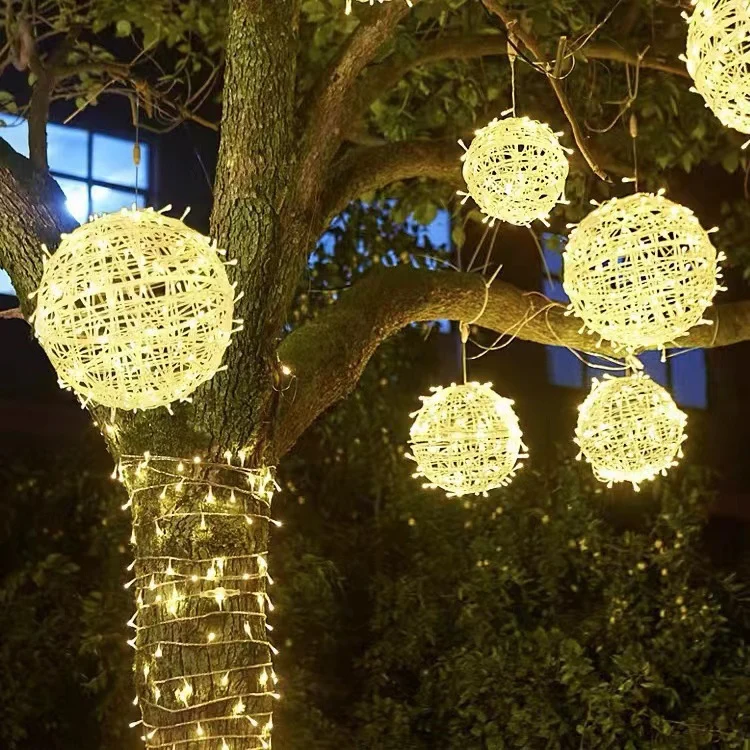 Dekorative LED-Globus-Lichterkette Brehn