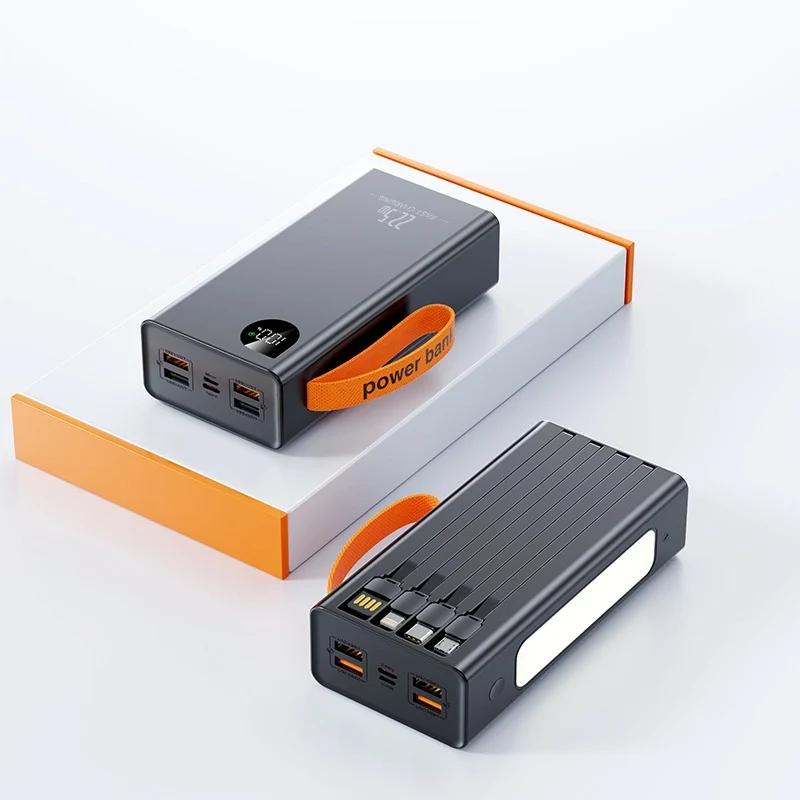 Tragbare Powerbank mit LED-Licht und digitaler Leistungsanzeige Skanto