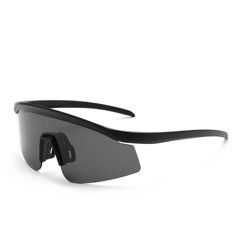 Unisex Skanto Sport-Wrap-Sonnenbrille mit polarisierten Gläsern und rutschfestem Nasenpad