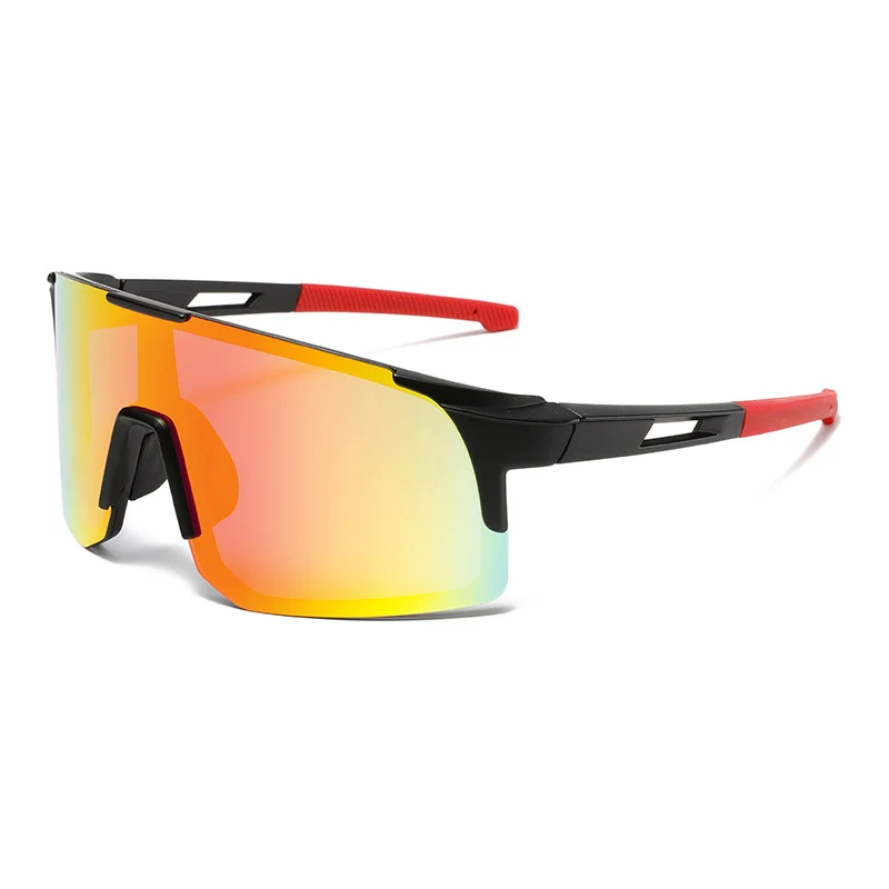 Unisex Sport-Wrap-Sonnenbrille mit polarisierten Gläsern, hohem UV-Schutz und rutschfestem Nasenpad Skanto