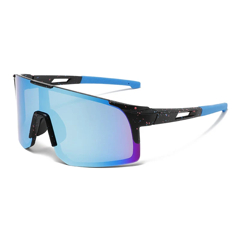 Unisex Sport-Wrap-Sonnenbrille mit polarisierten Gläsern, hohem UV-Schutz und rutschfestem Nasenpad Skanto