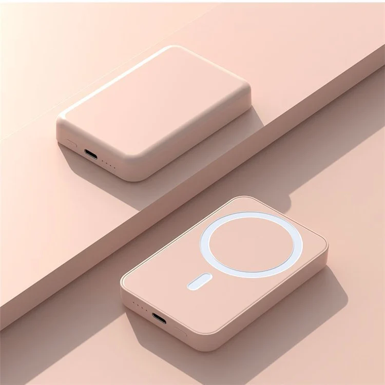 Tragbare Powerbank mit kabelloser Schnellladefunktion und innovativem Design Skanto