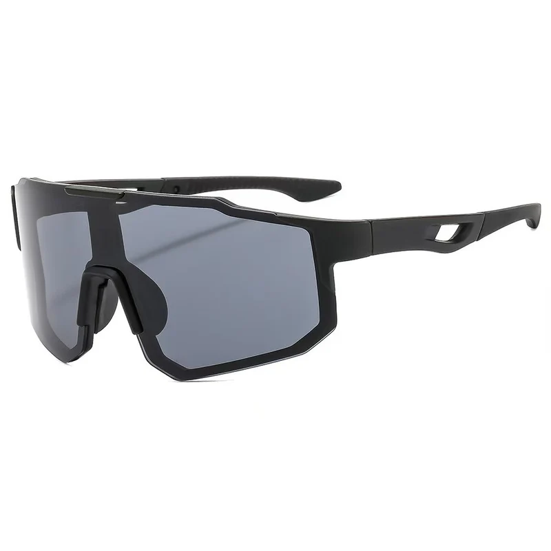 Unisex nan Sportliche Radsport-Sonnenbrille mit einteiligem Visier, UV-Schutz und gummierten Nasenpads Skanto
