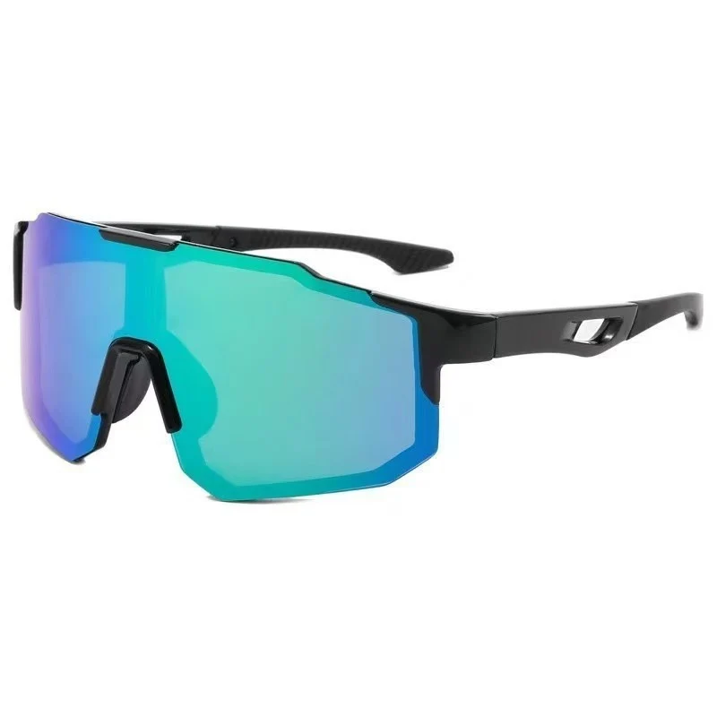 Unisex nan Sportliche Radsport-Sonnenbrille mit einteiligem Visier, UV-Schutz und gummierten Nasenpads Skanto