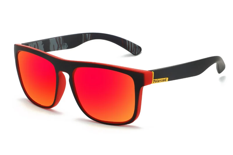 Unisex Polarisierte Sportsonnenbrille mit robustem Kunststoffrahmen und ergonomischen Bügeln Skanto