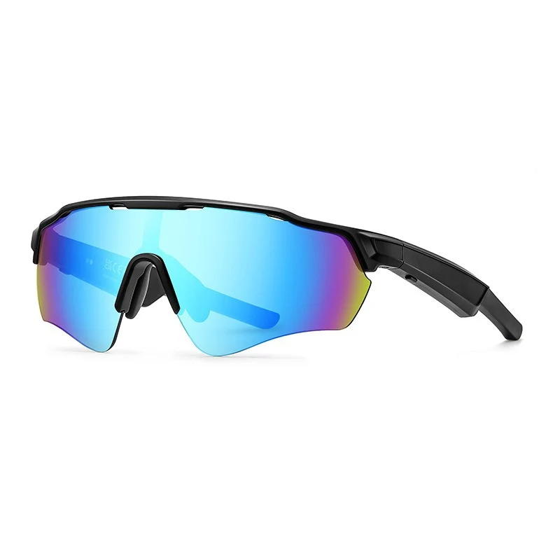 Unisex Leichte Performance-Sportsonnenbrille mit polarisierten UV-Schutzgläsern und rutschfestem Nasensteg Skanto