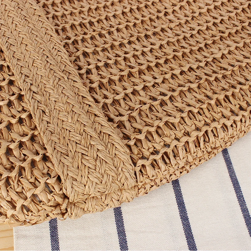 Umweltfreundliche Raffia-Einkaufstasche mit elegantem Quasten-Detail Skanto
