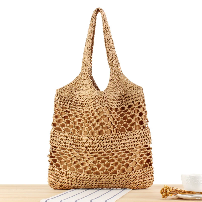 Umhängetasche aus nachhaltigem Rattan-Geflecht Skanto