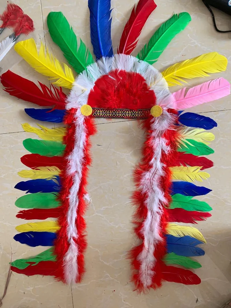 Indianischer Federkopfschmuck