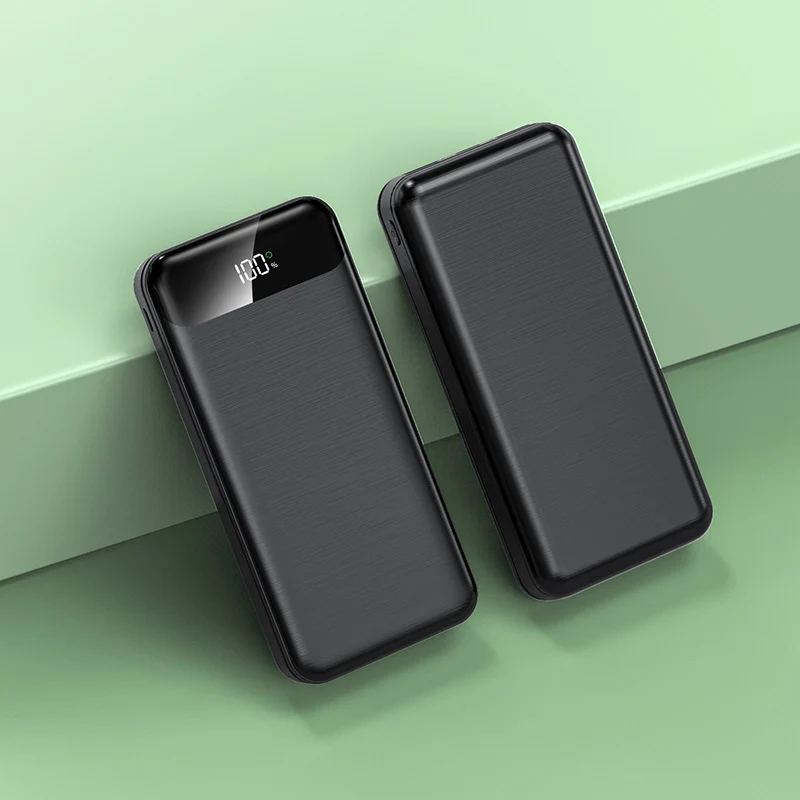 Tragbare Powerbank mit intelligentem LED-Display und Schnellladung Skanto