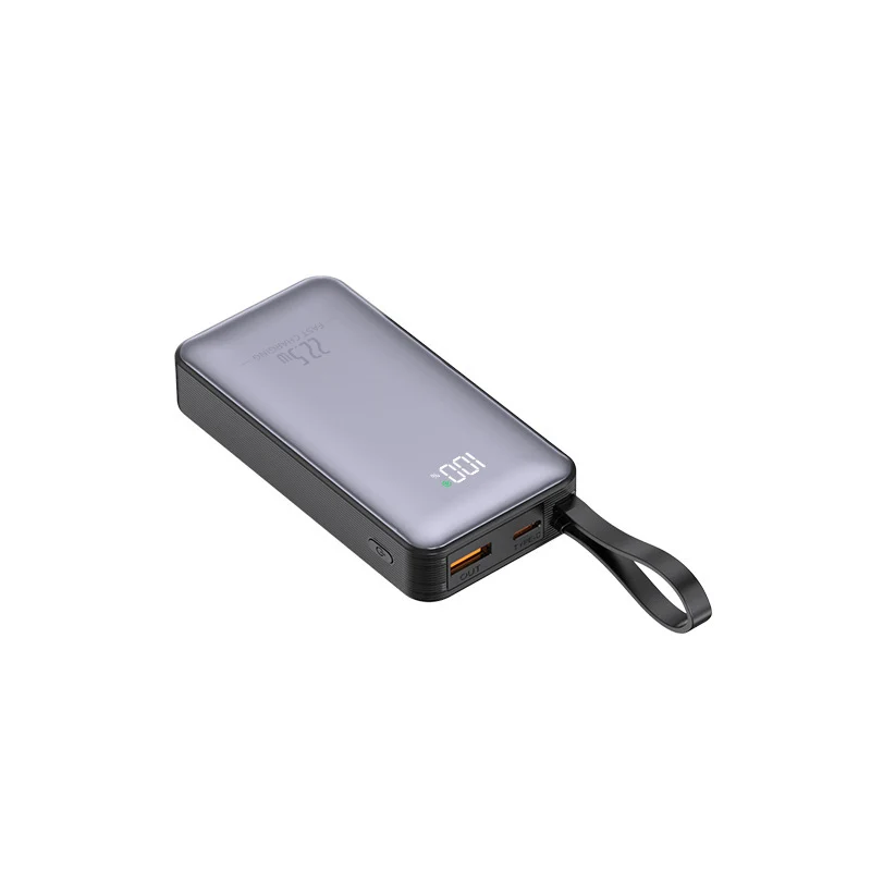 Tragbare Powerbank mit intelligenter Ladefunktion und LED-Ladeanzeige Skanto