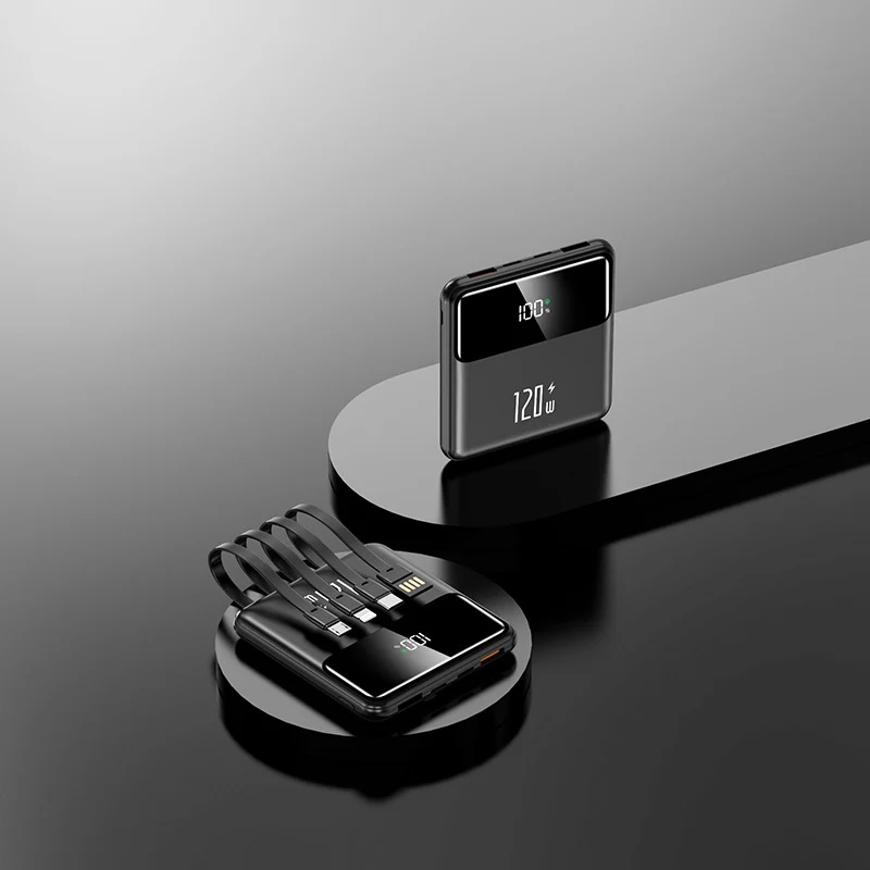 Tragbare Powerbank mit intelligentem Laden und LCD-Display Skanto