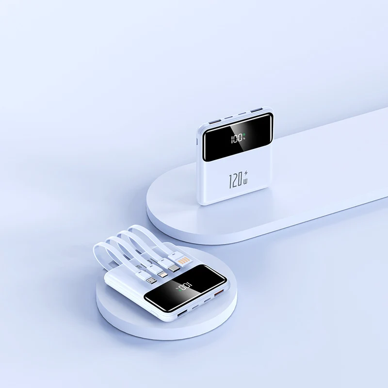 Tragbare Powerbank mit intelligentem Laden und LCD-Display Skanto