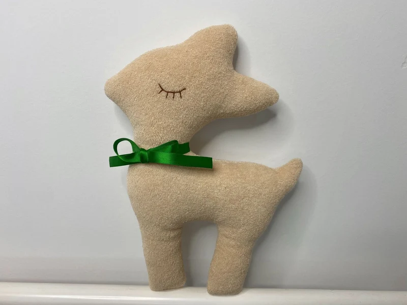 Terry Cloth Stern-Kopf Baby Schmusetuch Plüsch