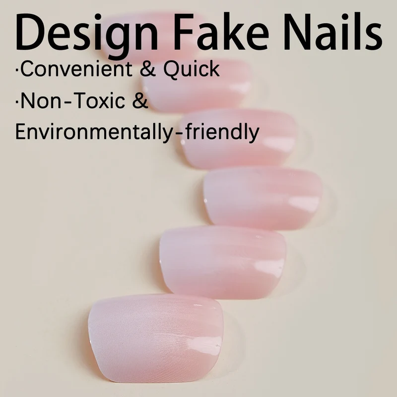 Kunstnagelset mit natürlichem Look und Hochglanz Brehn