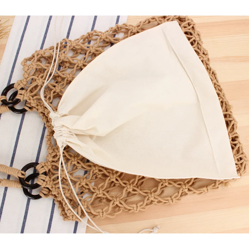Moderne Makramee-Tragetasche Skanto